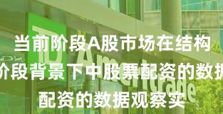 当前阶段A股市场在结构性行情阶段背景下中股票配资的数据观察实
