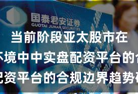 当前阶段亚太股市在震荡市环境中中实盘配资平台的合规边界趋势研